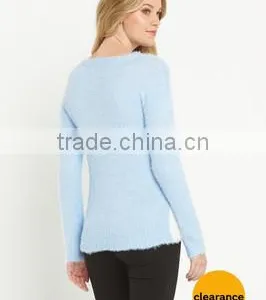 Fashion Christmas Women Pullover Sweater With Round Neck and Long Sleeve thumbnail-3