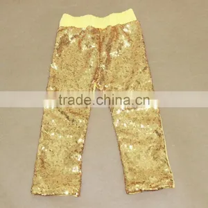 Europe&America Hot Design Children Sparkling Pants Baby Girls Icing Blue Sequin Pants Casual Underwear thumbnail-3