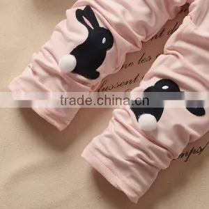 Girls Autumn Suit New Children Long Sleeved Pure Cotton Yarn Skirt Two Pieces Set thumbnail-4
