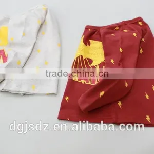 Hot Sells Kids Carton Printed Long Sleeve 100% Cotton t Shirt Kids Clothing thumbnail-2