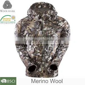 High Quality Durable Designer Cheap Merino Wool Men Camouflage Hunting Jacket,camouflage Jacket thumbnail-2