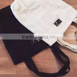 DY0105Z Europe Fashion Ladies Handmade Crochet Lace Shopping Bag thumbnail-2