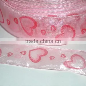 Red Organza Ribbon thumbnail-3