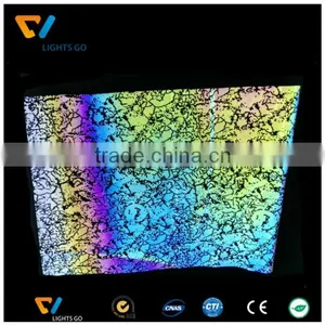 High Visible Colorful Durable Non-woven Backing PU Synthetic Leather for Shoes thumbnail-5