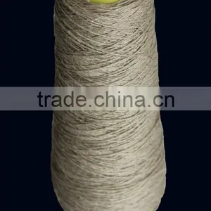 100% Natural Linen Yarn Flax Yarn 3.5NM Raw, Semi-bleached, Short Fiber, Long Fiber Wet Spun, Dyr Spun thumbnail-1