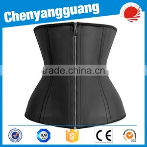 CYG-4XL Waist Training Corset Babydoll Bustier Cincher Ruffles Corselet TFS thumbnail-1