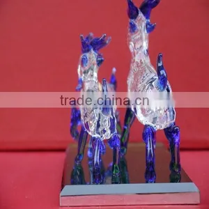 Sheep Family Shaped Crystal Craft thumbnail-4