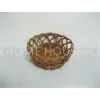Samll Round Poly Rattan Fruit Basket For Kitchen , Hand Made thumbnail-1