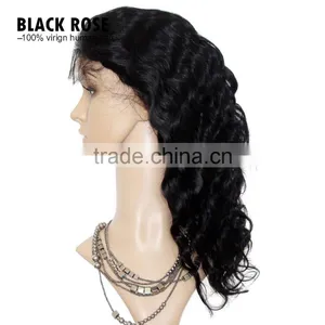 AAAAA Front Lace Wigs for Black Women,Beauty Virgin Brazilian Hair Lace Wig,Human Hair Wig thumbnail-4