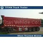 Multi - Sized Load Trail Dump Utility Trailer for Base Rock , Topsoil , Asphalt thumbnail-1