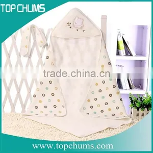 Top Selling Unisex Eco-friendly and Soft Cotton Baby Hooded Towel thumbnail-1