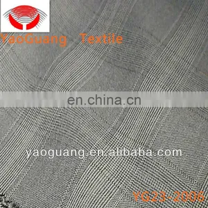 Large Check Polyester Spandex Fabric for Making Pant thumbnail-1
