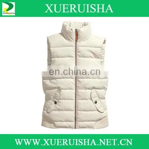 Fashion Sleeveless White Down Fill Jackets for Woman thumbnail-1