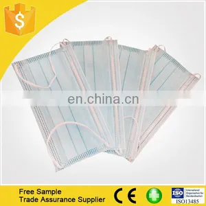 Non-woven Surgical Mask Disposable Medical pp Mask 3 Ply Earloop thumbnail-1