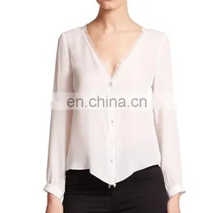 2016 High Quality Women Designer Casual Shirt thumbnail-2