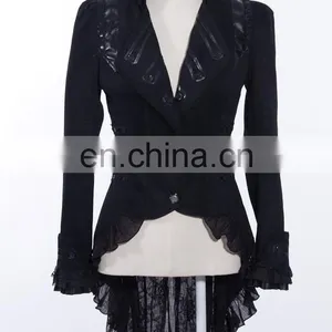 Steampunk Style Swallow Tail Jacket thumbnail-4