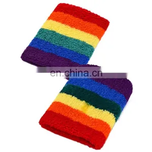 2017 Custom Promotion Knitted Wristband Wrist Sweatbands for Sports thumbnail-3
