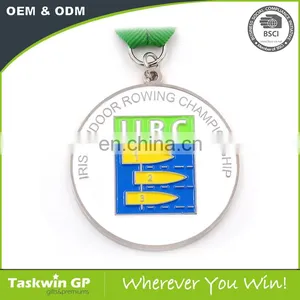 Gold Logo Cheap Award Sport Medal With Ribbons/lanyards thumbnail-1