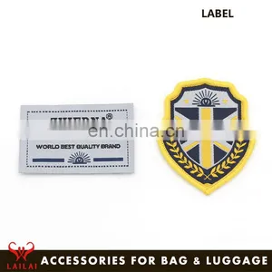 Custom Logo Garment Tags Cartoon Woven Garment Label thumbnail-2