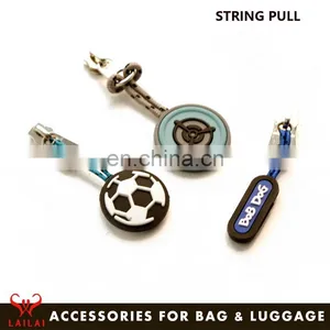 Fashion Design Non Lock Zip Puller Tabs Novelty Decorative Zipper Pulls thumbnail-2