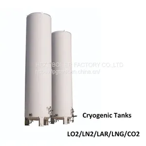 Powder Insulation Liquid Oxygen Tank, Liquid O2 Tank, Cryogenic Storage Tank thumbnail-5