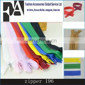 #3 Nylon Invisible Zippers For DIY Sewing Back/Dress/Cushion Tailoring Accessories Mixed Colors thumbnail-1