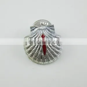 Camino de Santiago Scallop Shell St James Cross Pilgrim Lapel Pins thumbnail-1