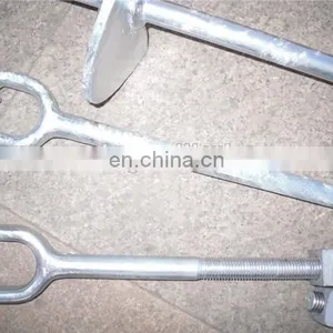 Power Line Helix Forging no Wrench Screw Driven Shaft Anchor thumbnail-3
