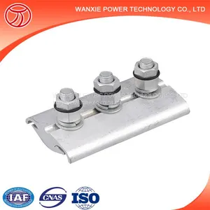Wanxie JBY-603 Aluminum Alloy Torque Clamp 50~240 Sqmm Cable Clip Three Bolts Wire Clip thumbnail-1