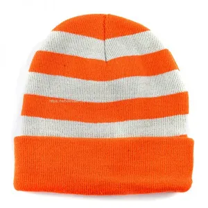 Custom Jacquard High Quality Embroidery POM POM Beanie thumbnail-3