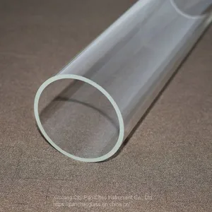 High-temperature Transparent Large Diameter Quartz Glass Tube thumbnail-3