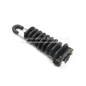 ADSS Cable Plastic Wedge Type Anchor Strain Clamp Dead End Clamps With ss Wire and Plastic Body PA1500 thumbnail-1