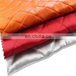 Taffeta/nylon/pongee/peach Skin Ultrasonic Quilting and Pressing Cotton for Down Jacket Quilting Fabric HuaLi thumbnail-1