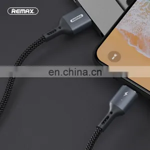 Remax RC-156 Embedded Strong Magnetic 3A 3 in 1 Magnetic Charging Data Cable Nylon Braided Usb Cable thumbnail-3