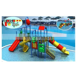 Factory Price Kids Playground Equipment Pool Slide Private Water Parks for Hotels JMQ-G140A thumbnail-6