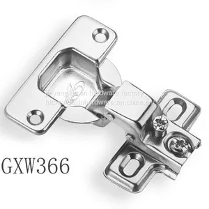 GXW366 Noiseless Short Arm 105 Degree Cabinet Hinges thumbnail-1