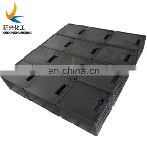 Heavy Duty Crane Uhmwpe Crane Support Mat Jack Stabilizer Pad Outrigger Pads thumbnail-3