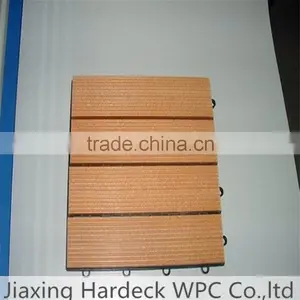 Wpc Interlocking Plastic Decking Tiles thumbnail-1