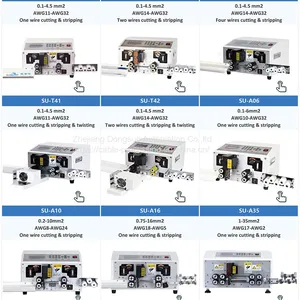 Automatic Wire Stripping Machine SWT508E Cable Stripping Cutting Machine for 0-8MM2 thumbnail-2