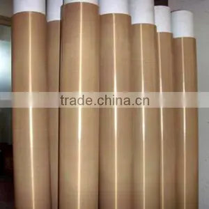 Heat Resistant 1000mm Width Ptfe Coated Fiberglass Mesh Fabric Jumbo Roll for Free Sample thumbnail-1