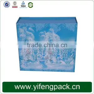 Simple Design White Cardboard Magnetic Gift Boxes Wholesale thumbnail-1