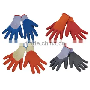 Hand Protection Heavy Duty Latex Gloves Crinkle Finish LG050 thumbnail-2