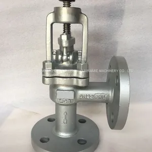 CAST STEEL GLOBE ANGLE VALVE DIN Standard PN16 thumbnail-1