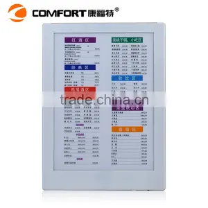 Customized Any Leather Cover Led Lighted Restaurant Menu thumbnail-3