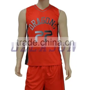 Custom College Team Basketball Uniforms Dye Sublimated Basketball Jersey/uniform Reversible thumbnail-2