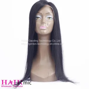 Natrual Color Long Straight Human Hair Wig thumbnail-1