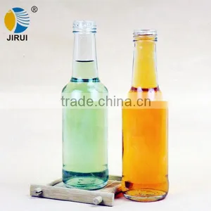 Clear 100ml Beverage Glass Bottle With Screw Cap thumbnail-1