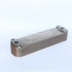 6D125 Engine Oil Cooler 6151-61-2111 for PC300-3 Excavator Bulldozer thumbnail-1