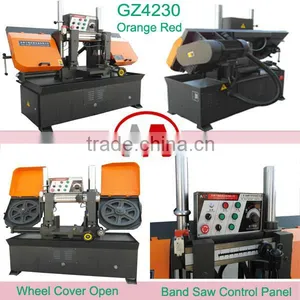 GZ4230 Double Column Hydraulic Horizontal Band Saw Machine Log Saw Cutting Machine thumbnail-3