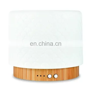 Essential Oil Diffuser for Large Room 280ml Ceramic Cool Mist Aromatherapy Humidifier - 7 LED Lights, Auto Off thumbnail-1
